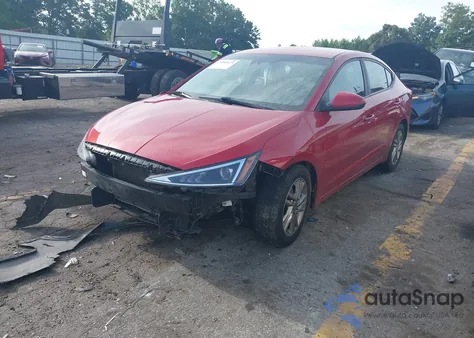 2020 Hyundai Elantra Sel z USA, uszkodzony, nr VIN 5NPD84LF0LH524709